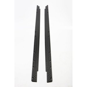 Jeep Wrangler Light Guards - Front - Rugged Ridge - Euro Guards - Black - `97-`06